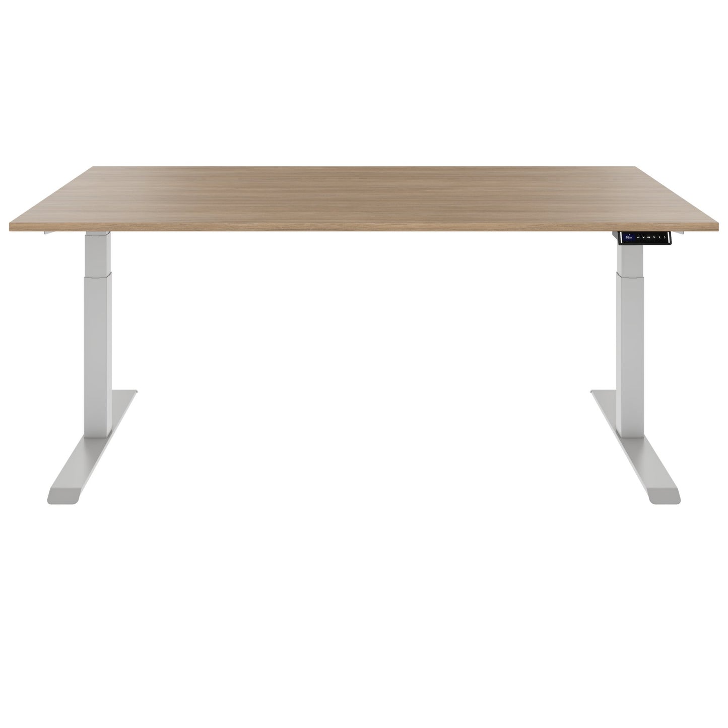 TELDRA Pro, Bureau à 2 moteurs | 1200 - 2000 mm, réglable à hauteur électrique, chêne ambre