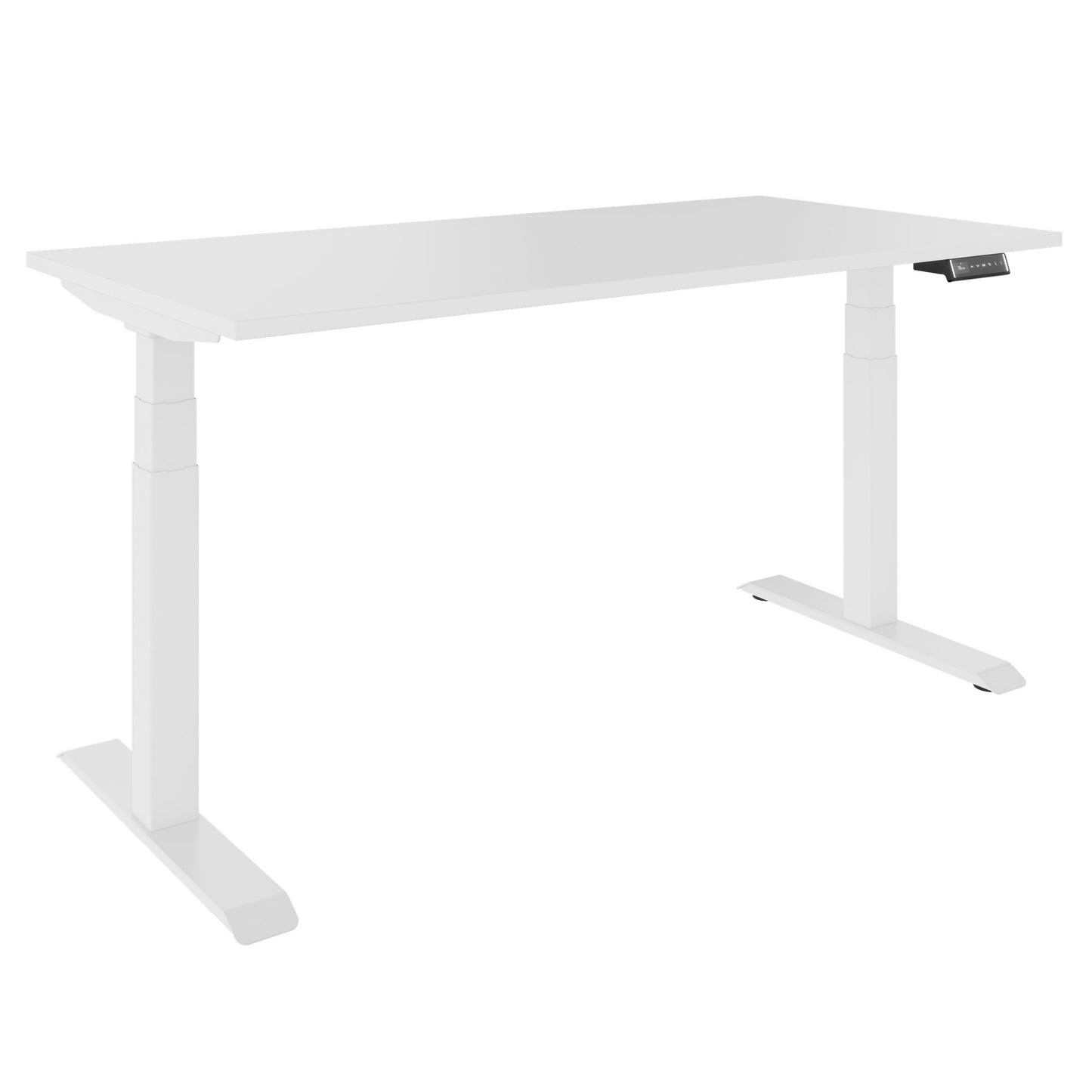 TELDRA Pro, Bureau à 2 moteurs | 1200 - 2000 mm, réglable à hauteur électrique, blanc