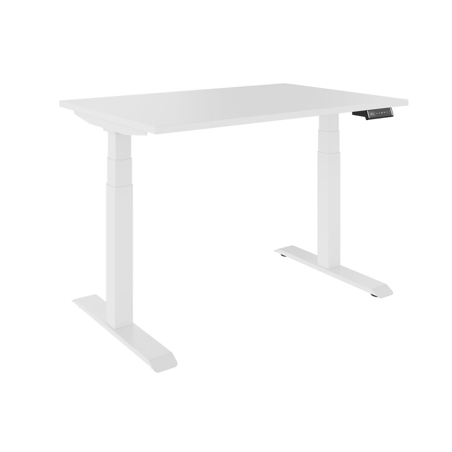 TELDRA Pro, Bureau à 2 moteurs | 1200 - 2000 mm, réglable à hauteur électrique, blanc