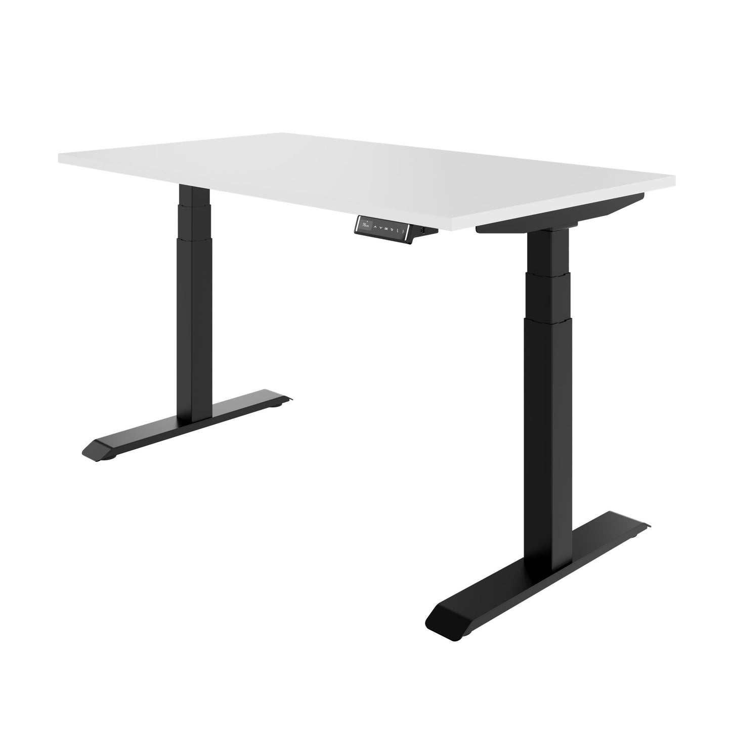 TELDRA Pro, Bureau à 2 moteurs | 1200 - 2000 mm, réglable à hauteur électrique, blanc