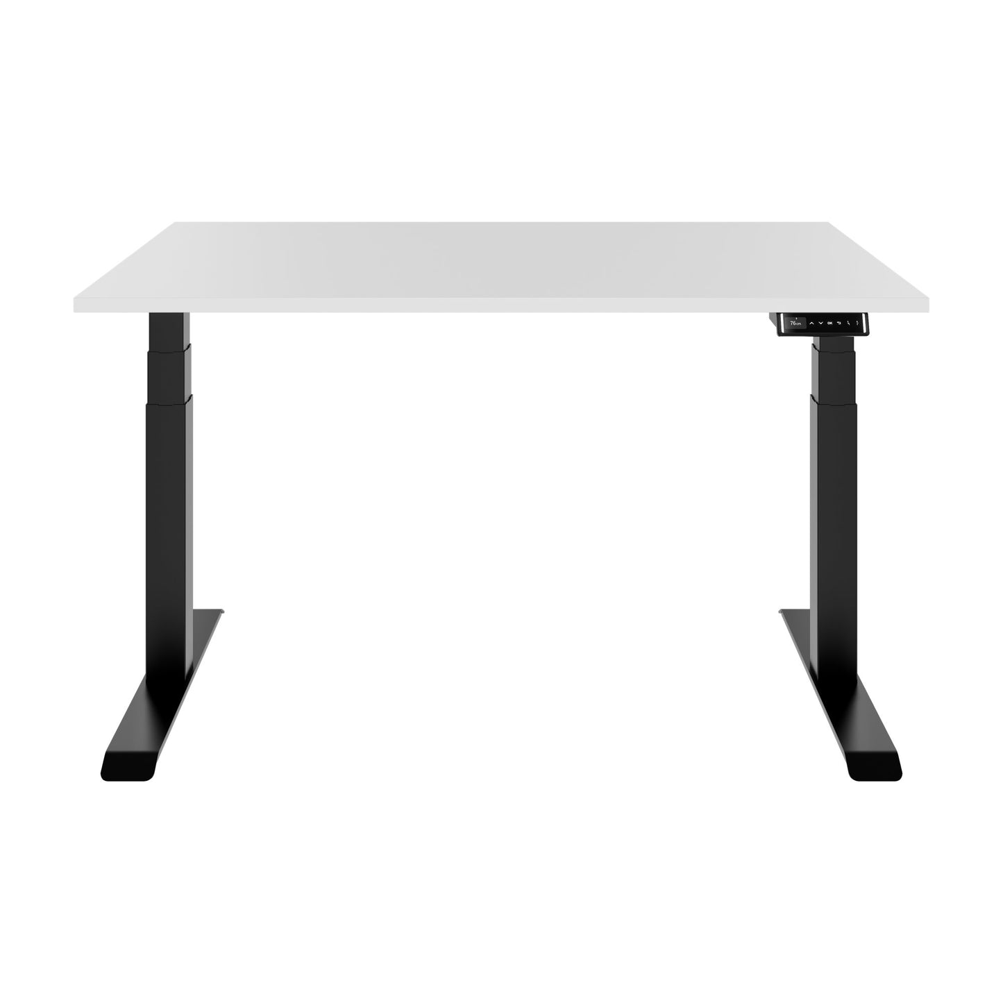 TELDRA Pro, Bureau à 2 moteurs | 1200 - 2000 mm, réglable à hauteur électrique, blanc