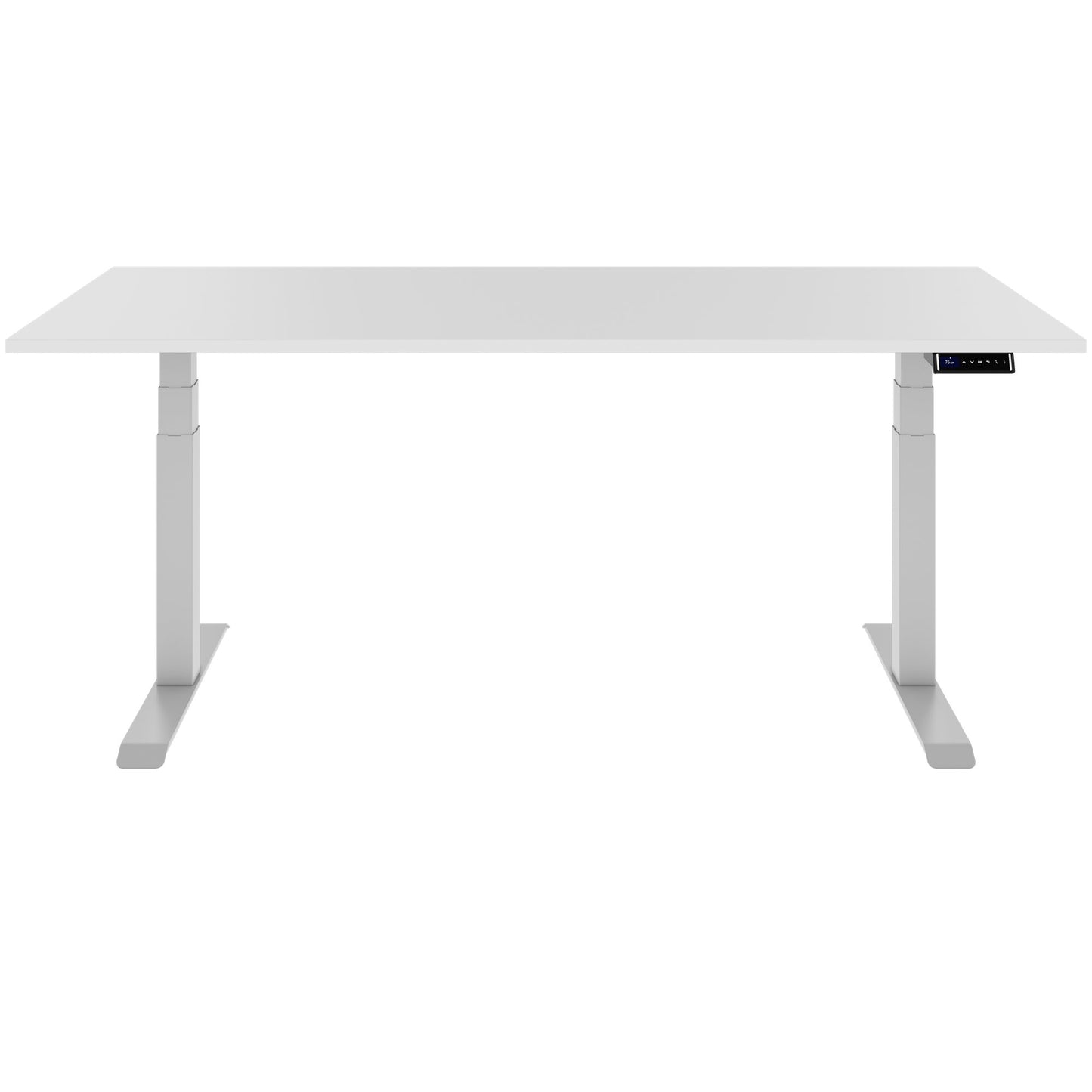 TELDRA Pro, Bureau à 2 moteurs | 1200 - 2000 mm, réglable à hauteur électrique, blanc