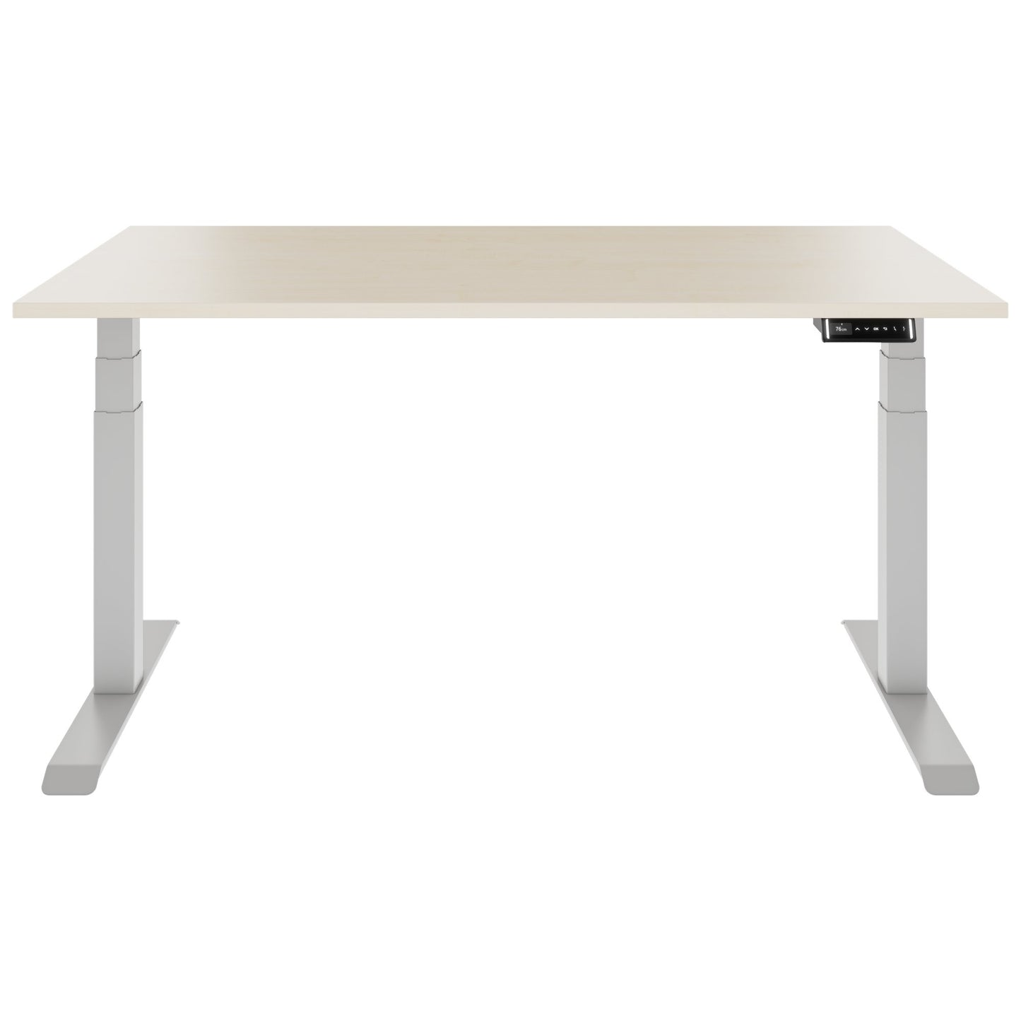TELDRA Pro, Desk a 2 motori | 1600 - 1800 mm, regolabile in altezza elettricamente, acero