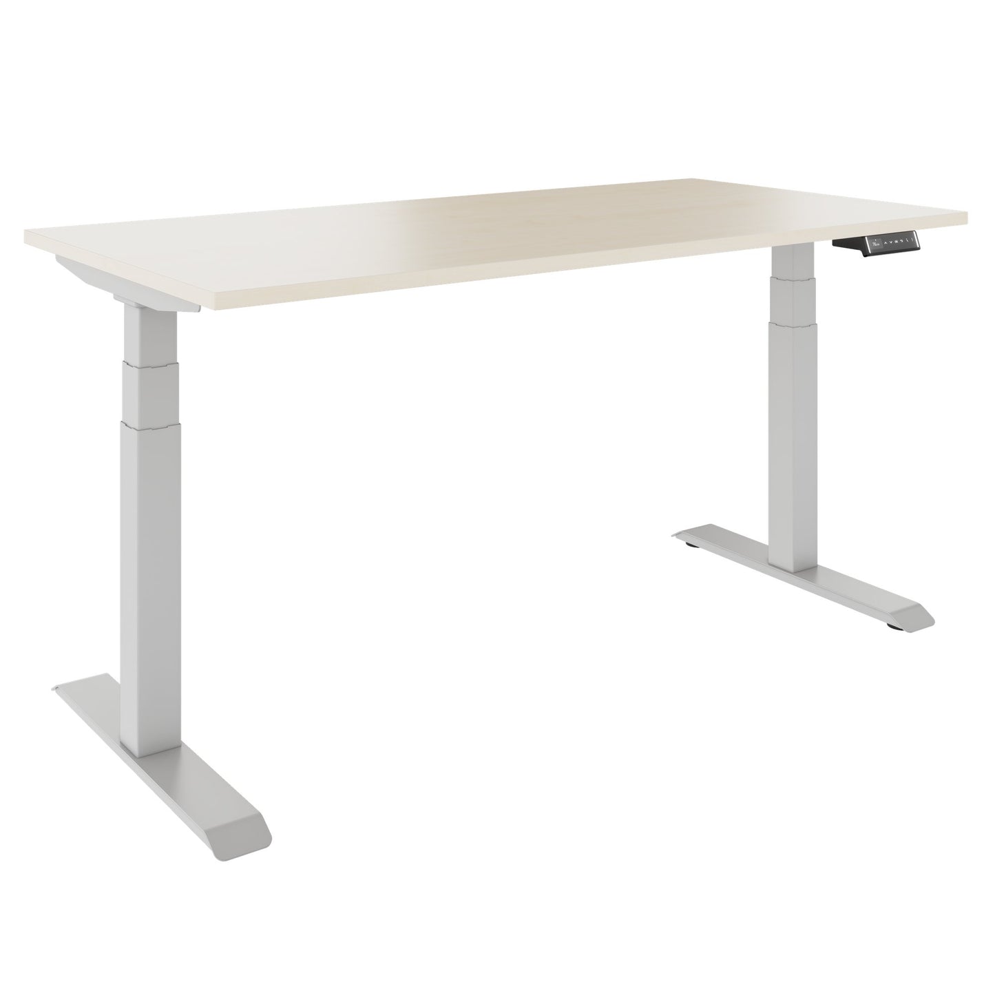 TELDRA Pro, Desk a 2 motori | 1600 - 1800 mm, regolabile in altezza elettricamente, acero