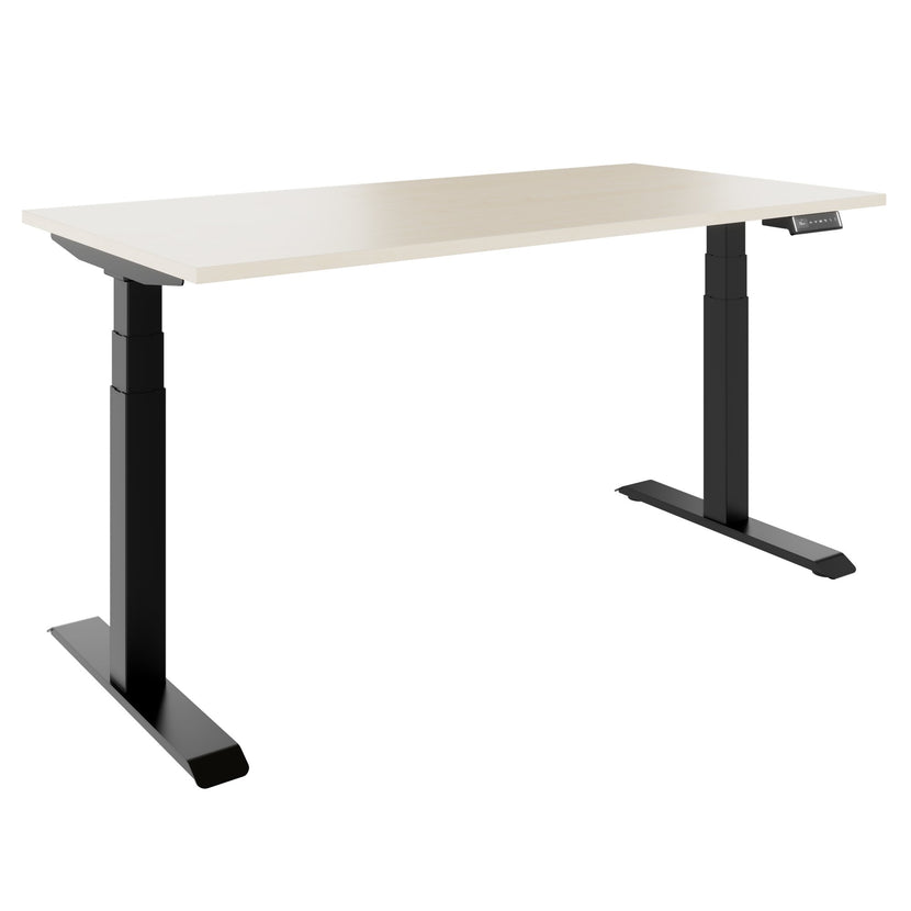 TELDRA Pro, Desk a 2 motori | 1600 - 1800 mm, regolabile in altezza elettricamente, acero