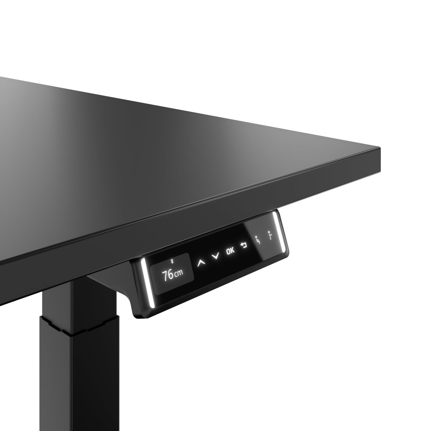 TELDRA Pro, Desk a 2 motori | 1600 - 1800 mm, regolabile in altezza elettricamente, antracite