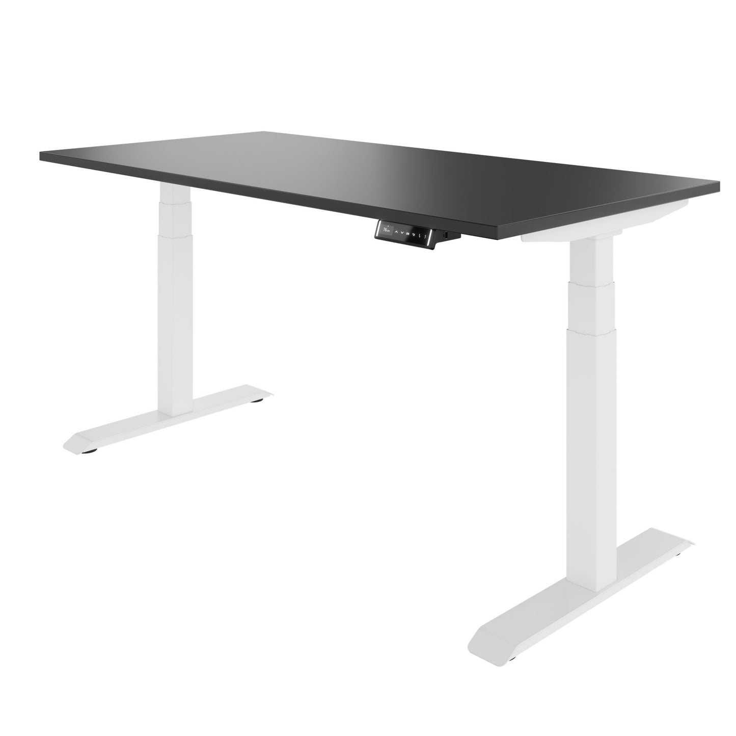 TELDRA Pro, Desk a 2 motori | 1600 - 1800 mm, regolabile in altezza elettricamente, antracite