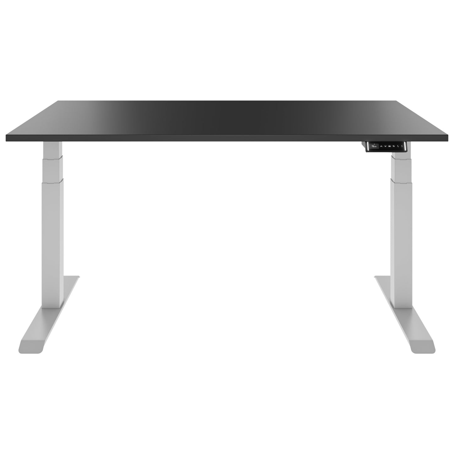 TELDRA Pro, Desk a 2 motori | 1600 - 1800 mm, regolabile in altezza elettricamente, antracite