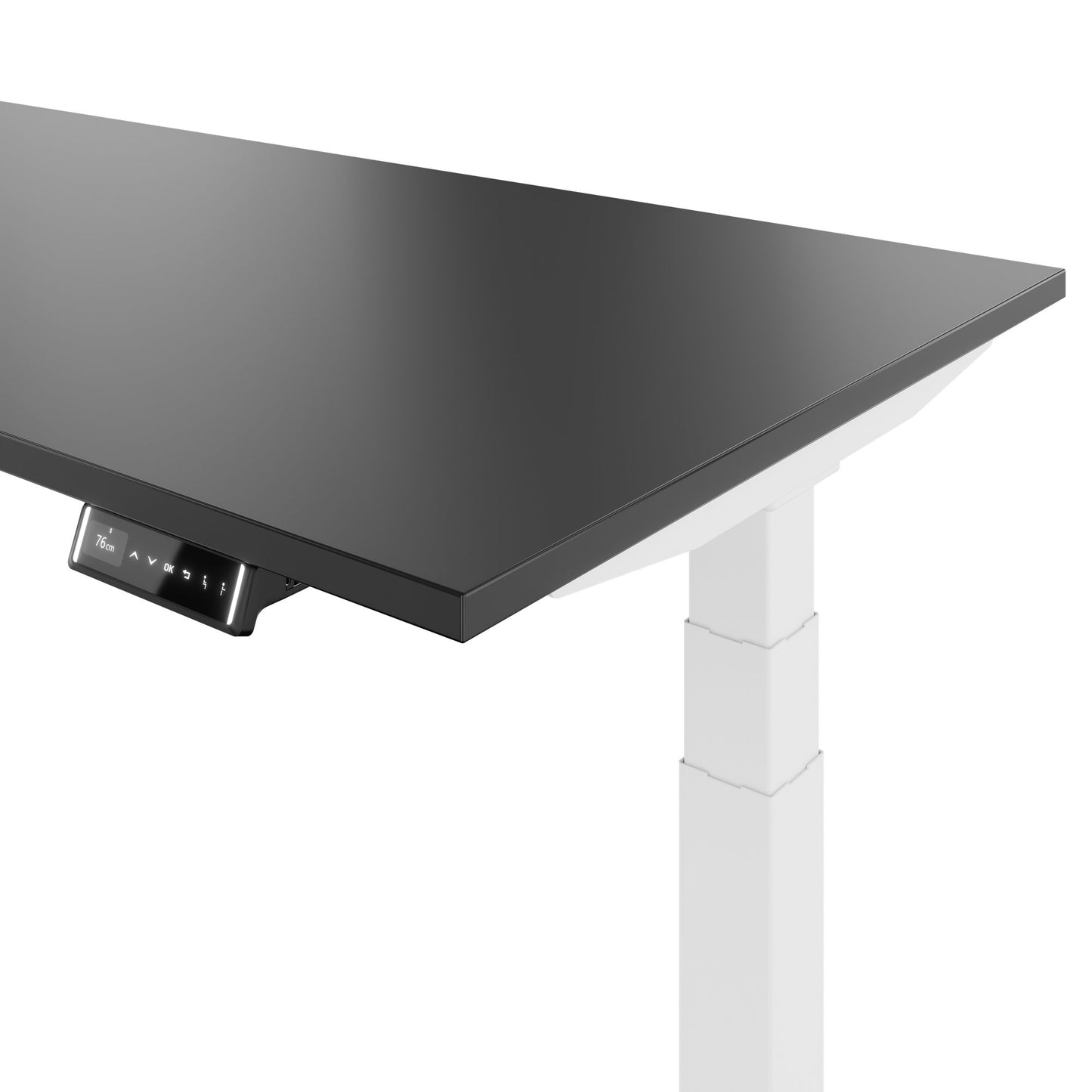 TELDRA Pro, Desk a 2 motori | 1600 - 1800 mm, regolabile in altezza elettricamente, antracite