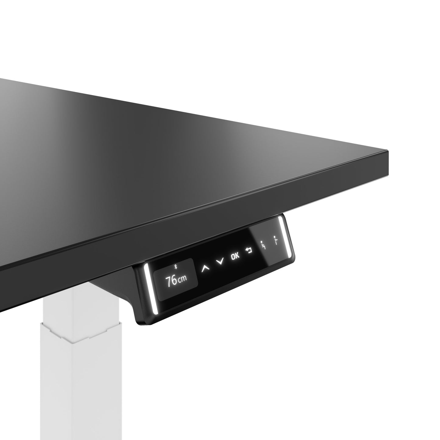 TELDRA Pro, Desk a 2 motori | 1600 - 1800 mm, regolabile in altezza elettricamente, antracite