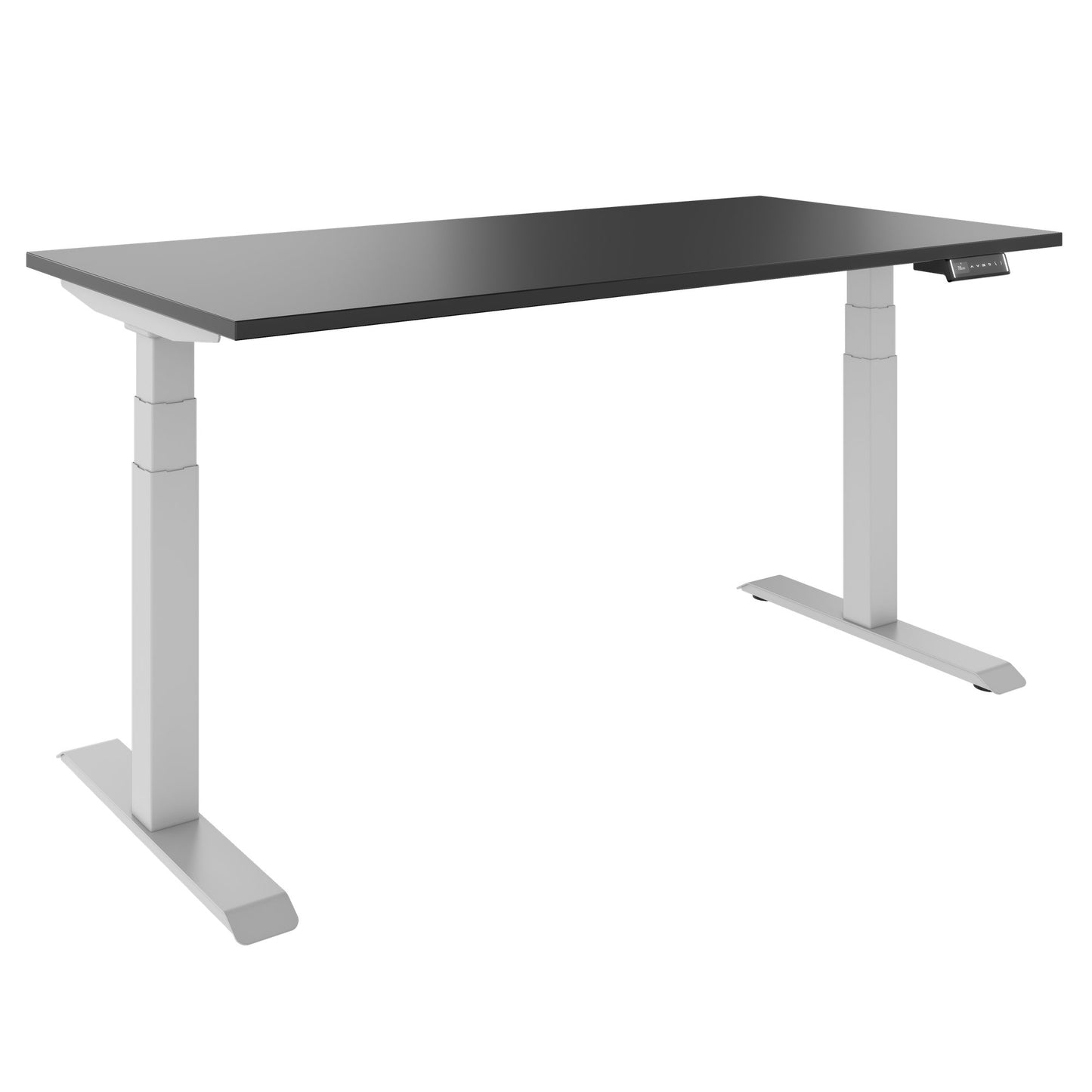 TELDRA Pro, Desk a 2 motori | 1600 - 1800 mm, regolabile in altezza elettricamente, antracite
