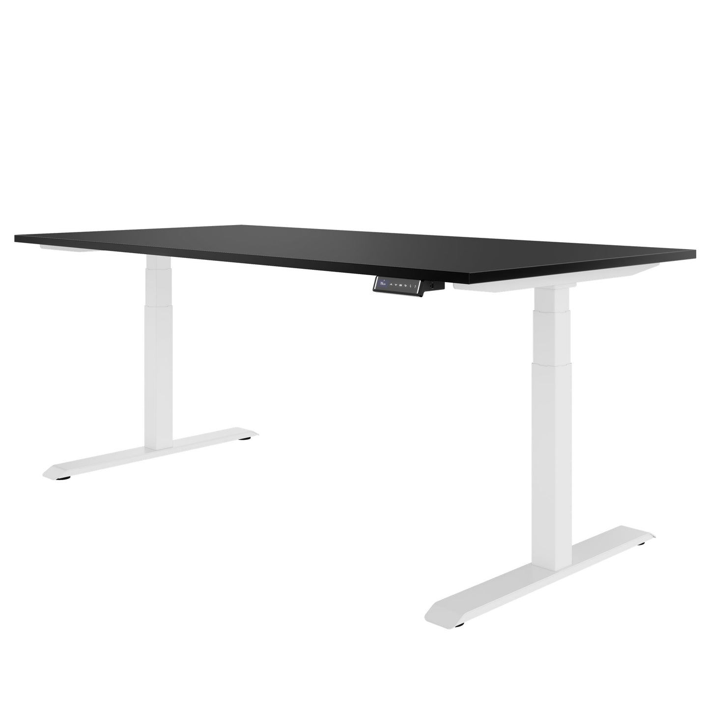 TELDRA Pro, Desk a 2 motori | 1600 - 2000 mm, regolabile altezza elettricamente, carbone Linoleum