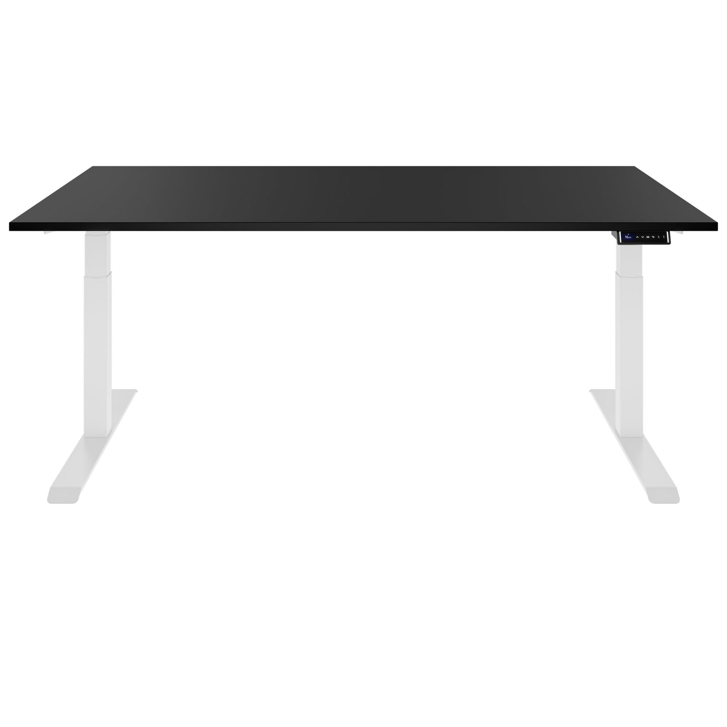 TELDRA Pro, Desk a 2 motori | 1600 - 2000 mm, regolabile altezza elettricamente, carbone Linoleum