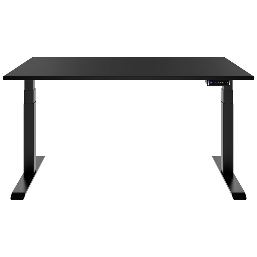 TELDRA Pro, Desk a 2 motori | 1600 - 2000 mm, regolabile altezza elettricamente, carbone Linoleum