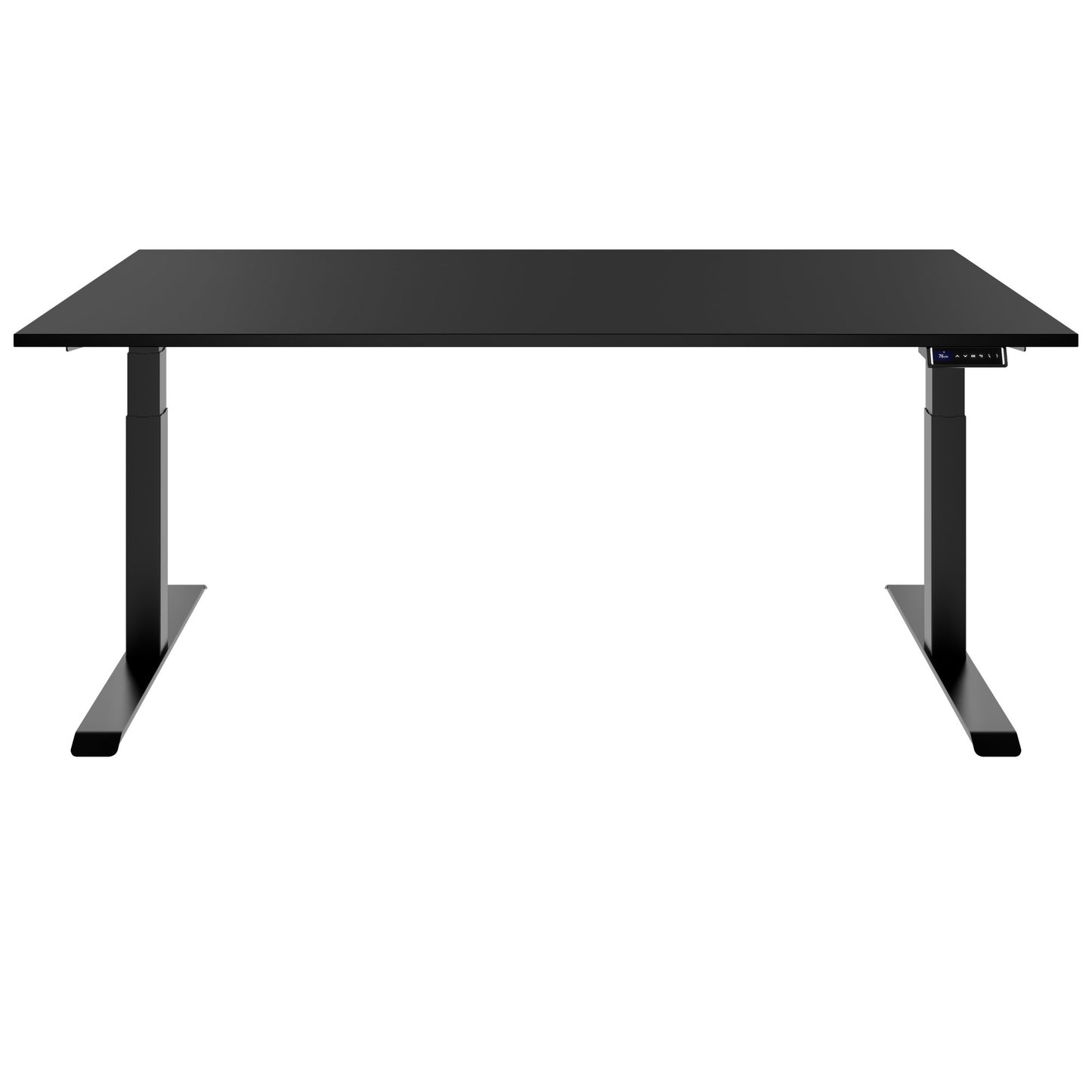TELDRA Pro, Desk a 2 motori | 1600 - 2000 mm, regolabile altezza elettricamente, carbone Linoleum