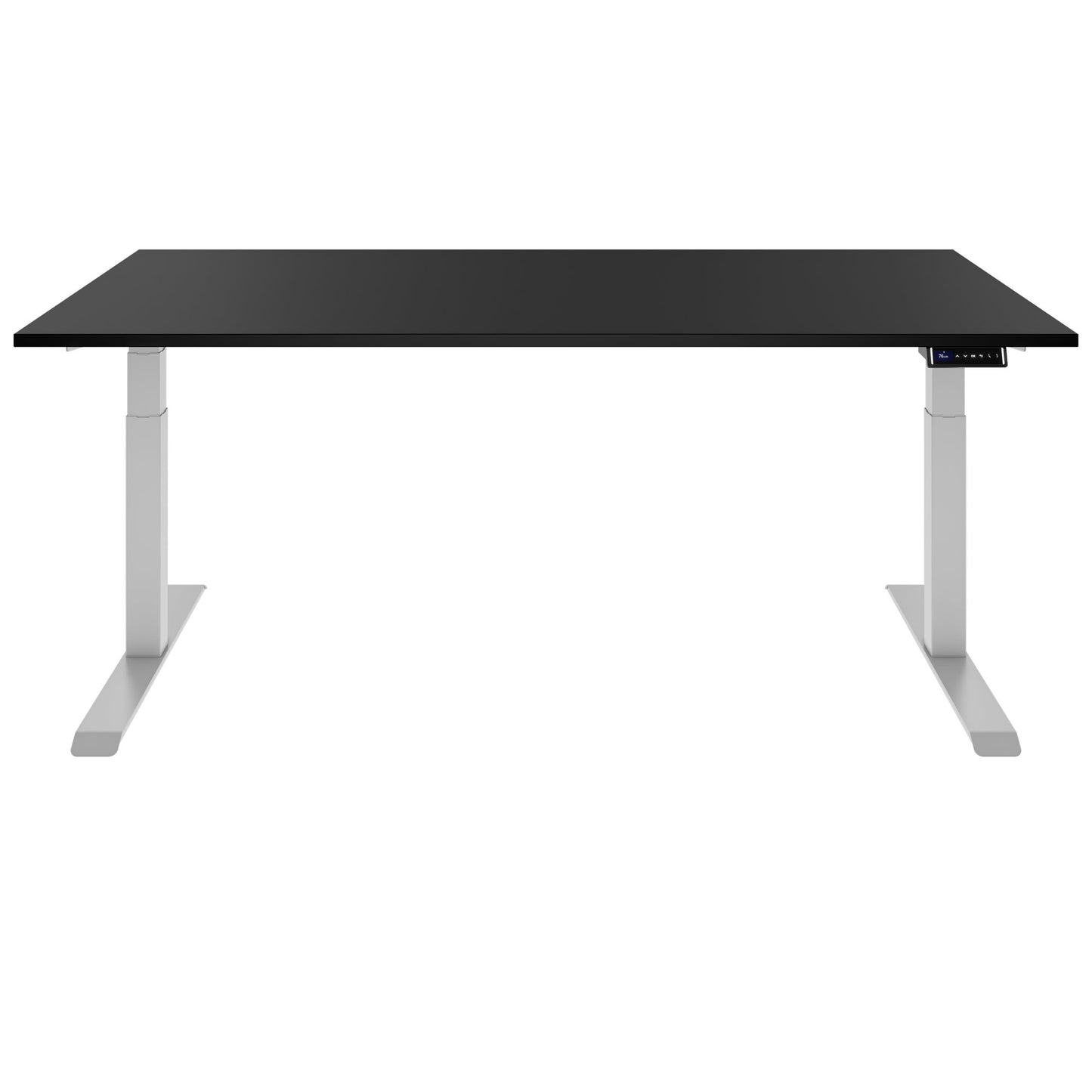 TELDRA Pro, Desk a 2 motori | 1600 - 2000 mm, regolabile altezza elettricamente, carbone Linoleum