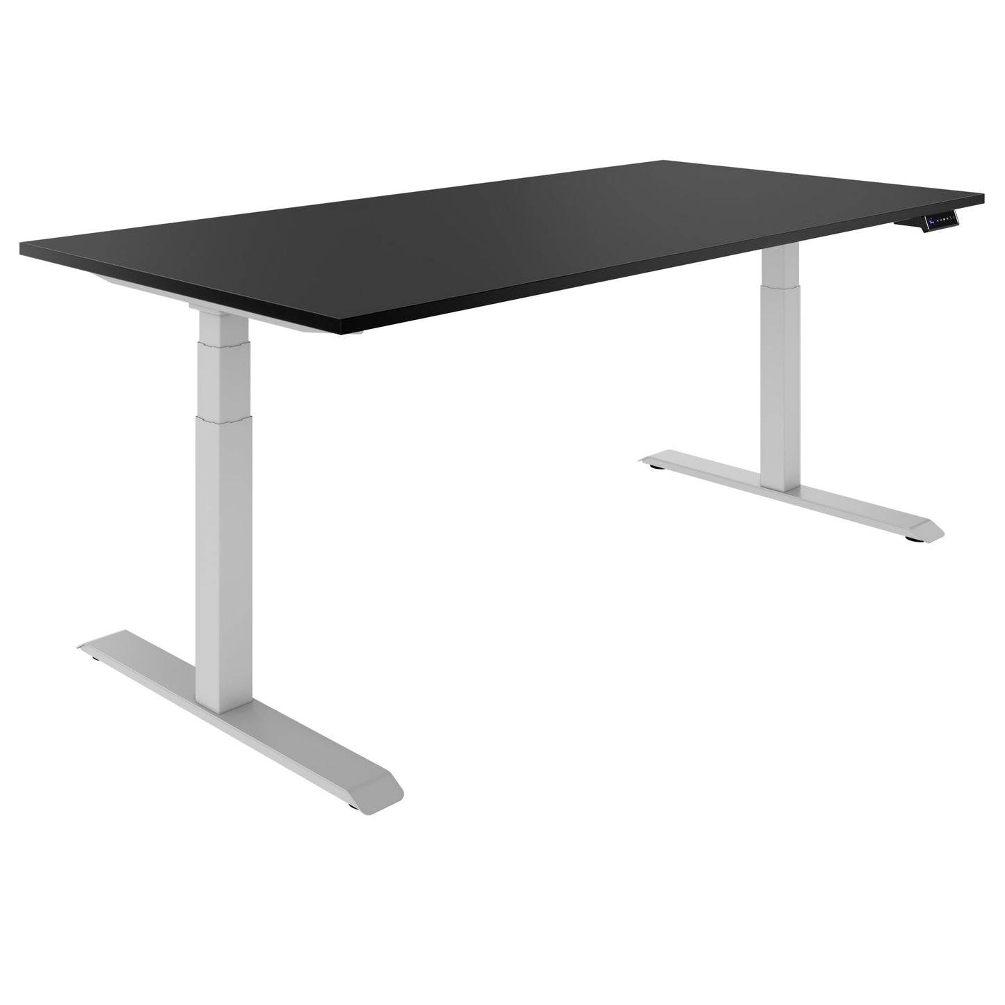 TELDRA Pro, Desk a 2 motori | 1600 - 2000 mm, regolabile altezza elettricamente, carbone Linoleum