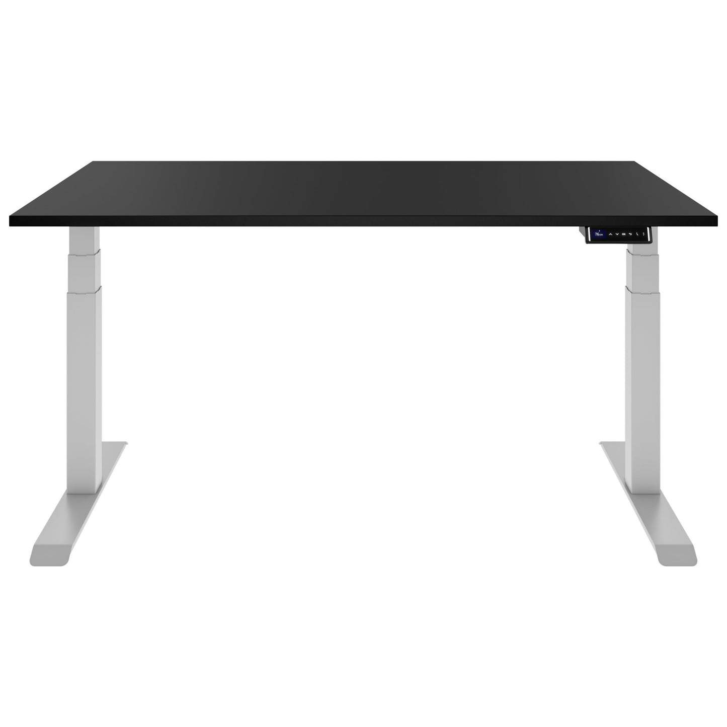 TELDRA Pro, Desk a 2 motori | 1600 - 2000 mm, regolabile altezza elettricamente, carbone Linoleum