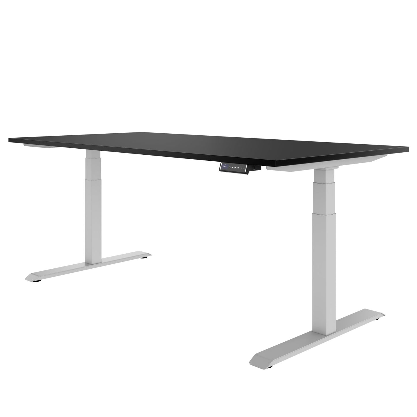 TELDRA Pro, Desk a 2 motori | 1600 - 2000 mm, regolabile altezza elettricamente, carbone Linoleum
