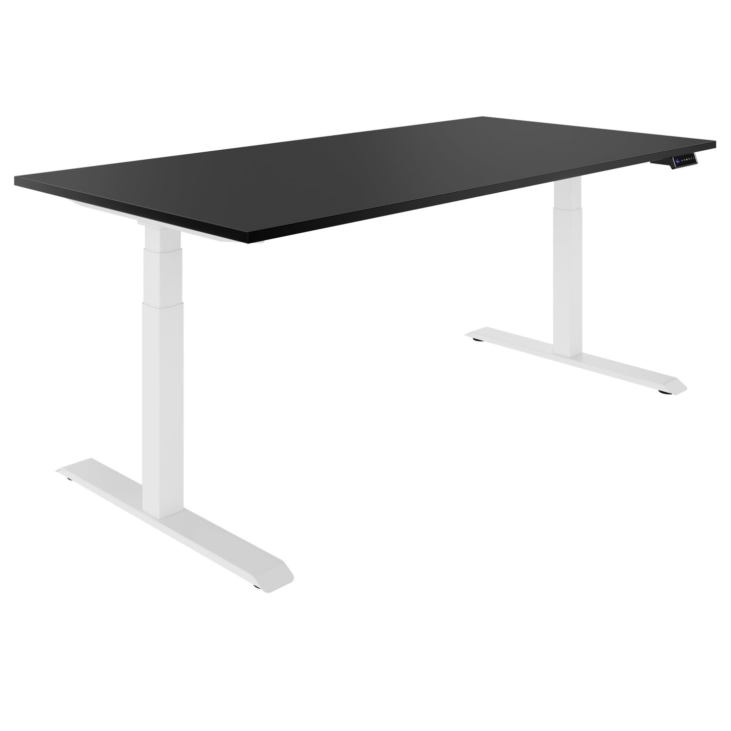 TELDRA Pro, Desk a 2 motori | 1600 - 2000 mm, regolabile altezza elettricamente, carbone Linoleum