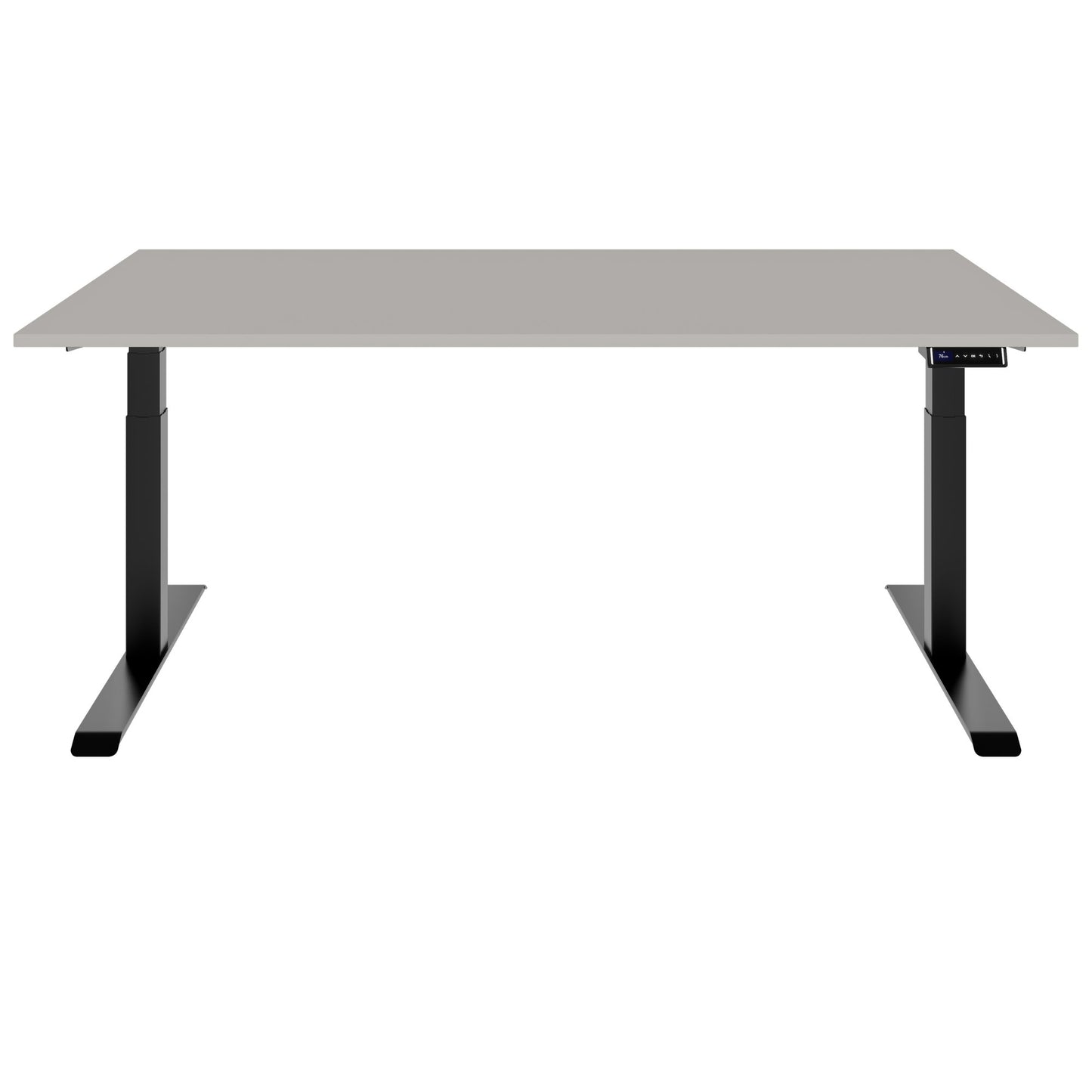 TELDRA Pro, 2-Motoren-Schreibtisch | 1600 - 2000 mm, elektrisch höhenverstellbar, Linoleum Pebble