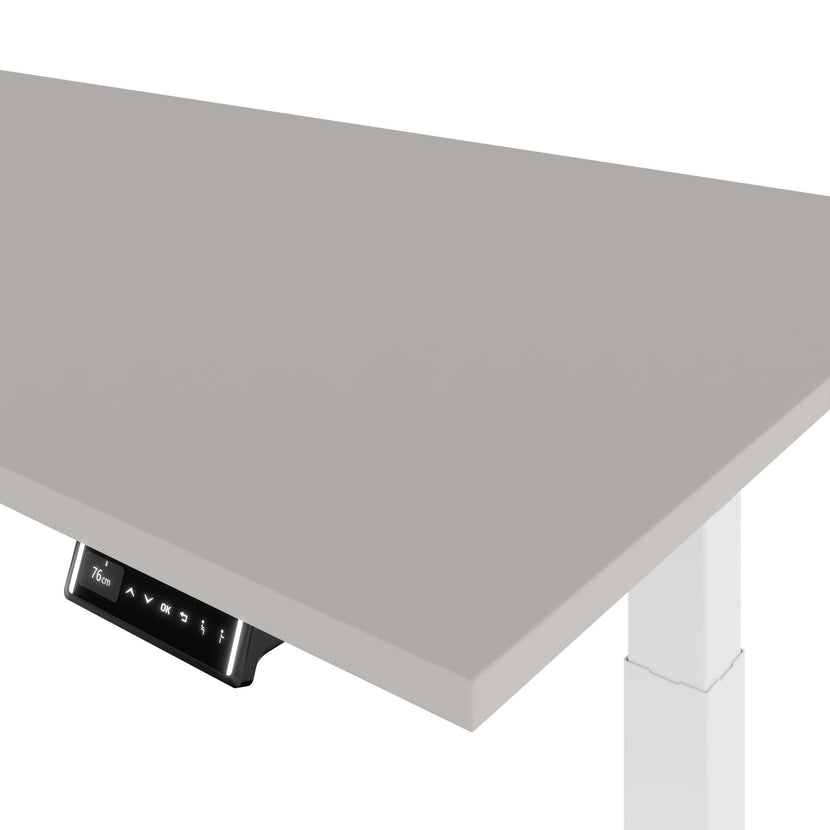 TELDRA Pro, Desk a 2 motori | 1600 - 2000 mm, regolabile altezza elettricamente, pioble linoleum