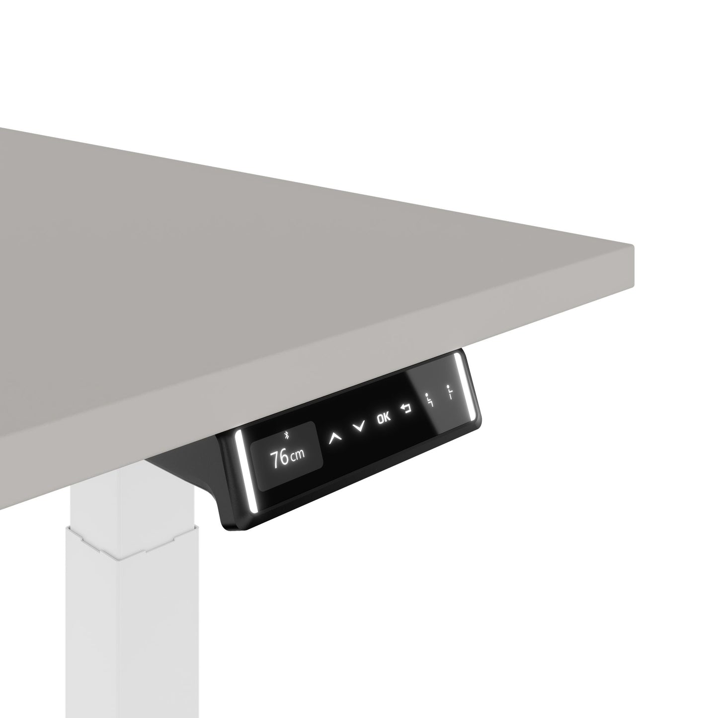 TELDRA Pro, Desk a 2 motori | 1600 - 2000 mm, regolabile altezza elettricamente, pioble linoleum