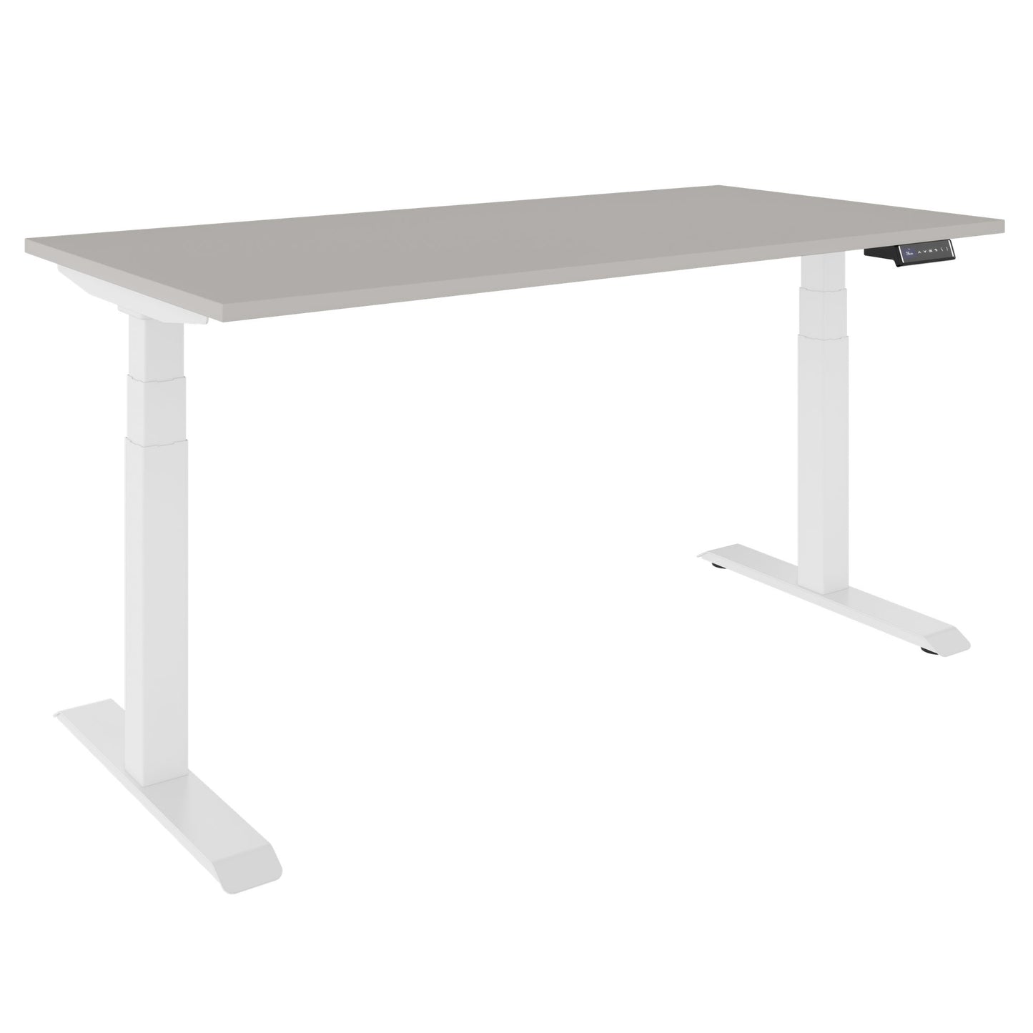 TELDRA Pro, Desk a 2 motori | 1600 - 2000 mm, regolabile altezza elettricamente, pioble linoleum