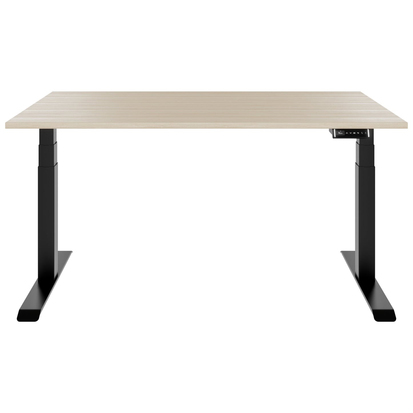 TELDRA Pro, 2-Motoren-Schreibtisch | 1600 - 1800 mm, elektrisch höhenverstellbar, Sandesche
