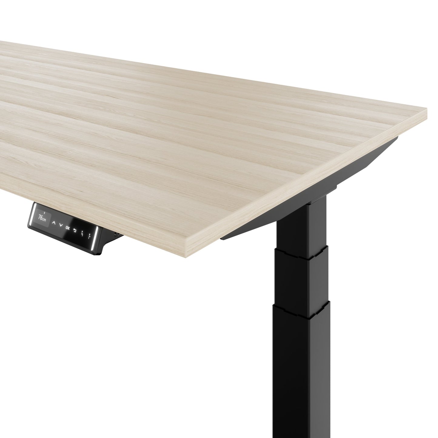 TELDRA Pro, 2-Motoren-Schreibtisch | 1600 - 1800 mm, elektrisch höhenverstellbar, Sandesche
