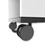 UNI / CHOICE Rolls de meubles | Jusqu'à 1600 mm de largeur d'armoire, 400 kg résilient, 4 pièces