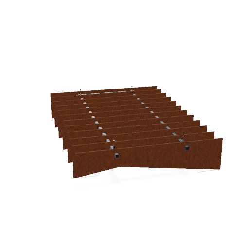ACOUSTIC ARTWORK Baffel | 1200-2400 x 250-280 mm, 3 verschiedene Formen