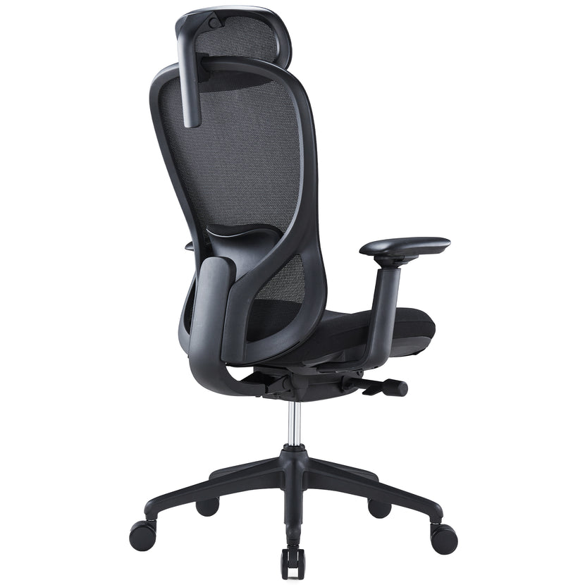 ACTIVE PRO Bürodrehstuhl | Synchronmechanik, 4D-Armlehnen, Schwarz