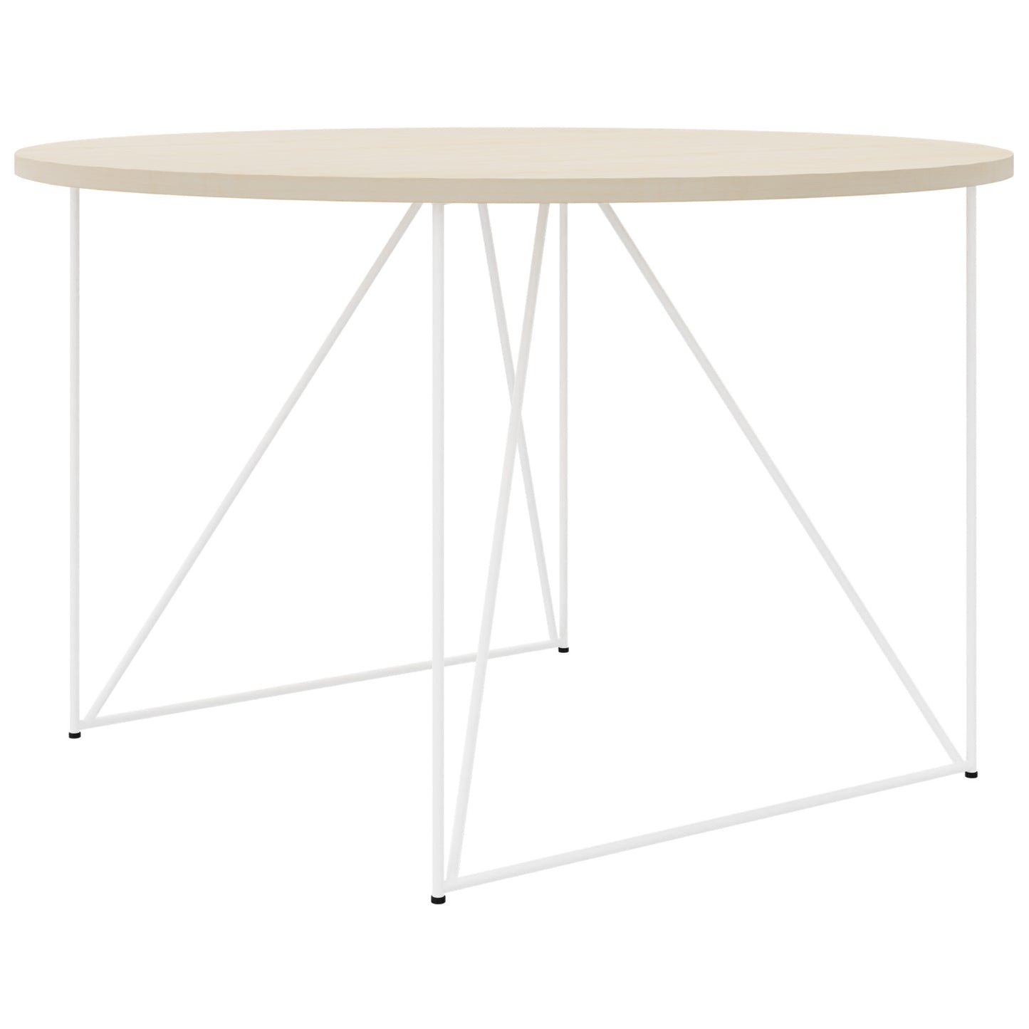 AIR Tableau de réunion | Round, Ø 1200 mm (4 personnes), érable
