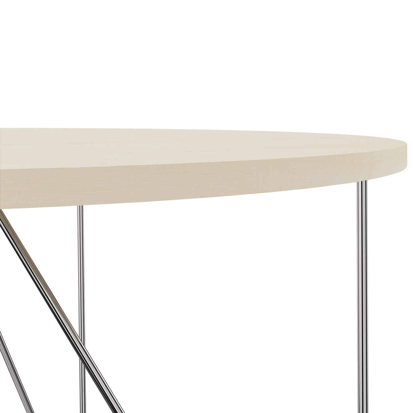 AIR Tableau de réunion | Round, Ø 1200 mm (4 personnes), érable