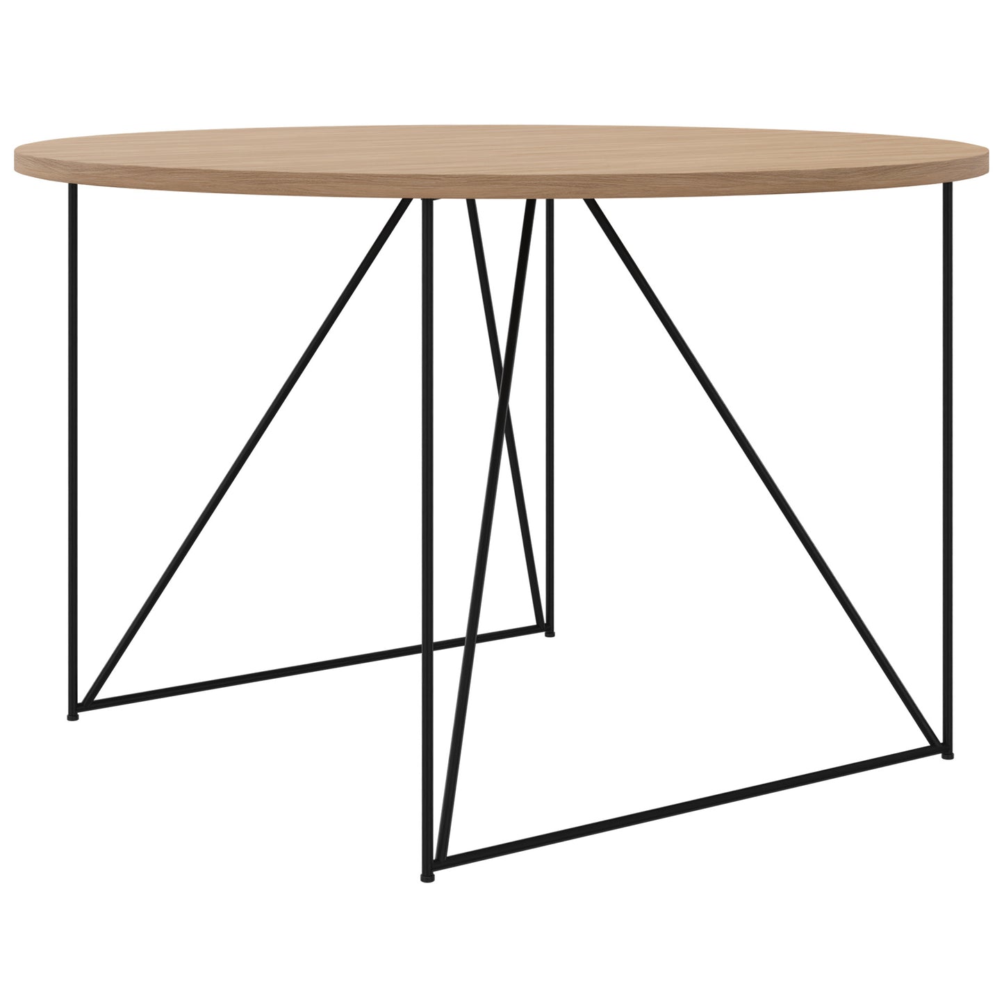 AIR Besprechungstisch | Rund, Ø 1200 mm (4 Personen), Bernsteineiche