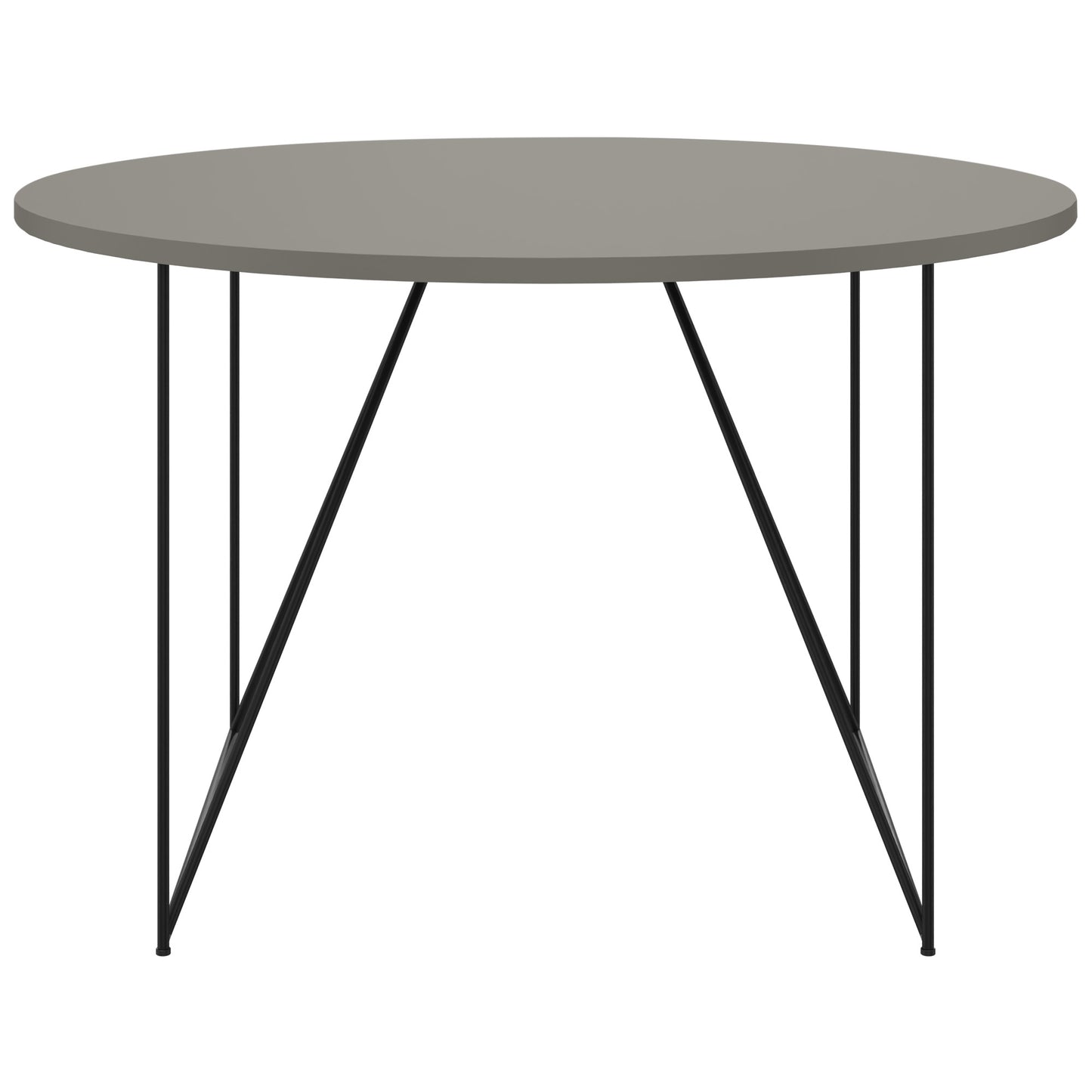 AIR Tabella delle riunioni | Round, Ø 1200 mm (4 persone), grigio cubanite