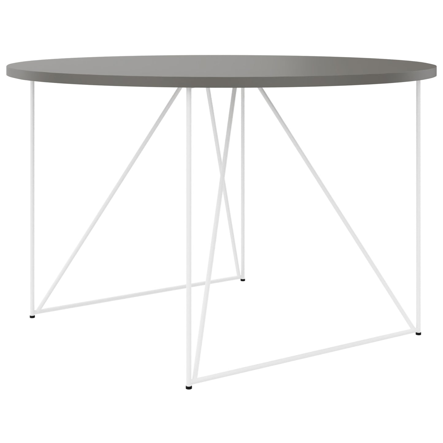AIR Tabella delle riunioni | Round, Ø 1200 mm (4 persone), grigio cubanite