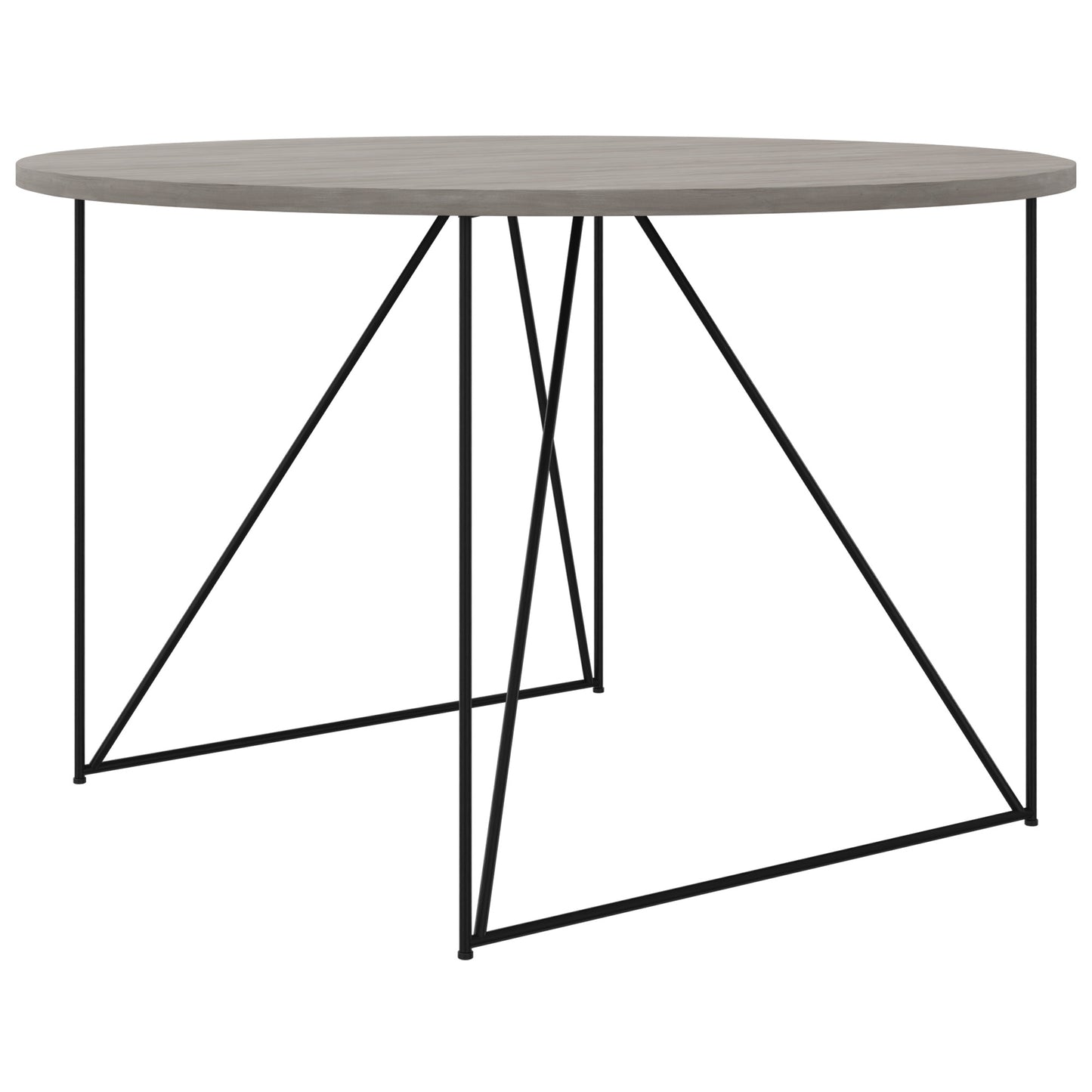 AIR Tableau de réunion | Round, Ø 1200 mm (4 personnes), North Oak Gray