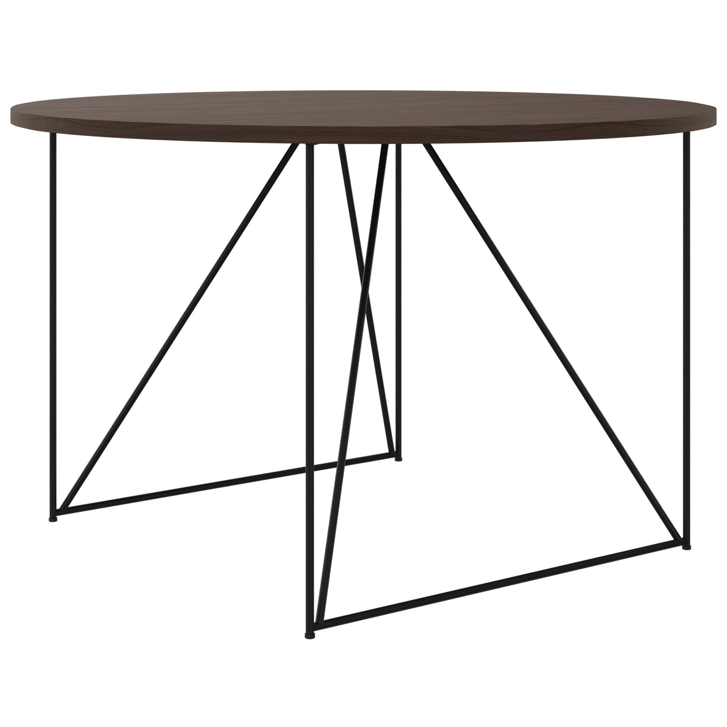 AIR Tabella delle riunioni | Round, Ø 1200 mm (4 persone), noce