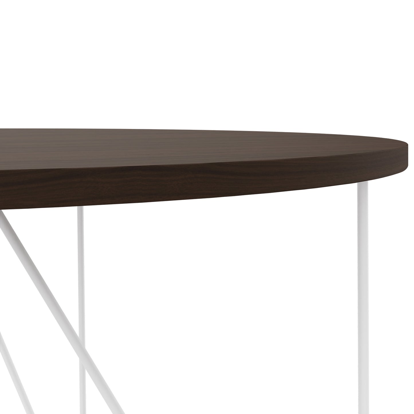 AIR Tabella delle riunioni | Round, Ø 1200 mm (4 persone), noce