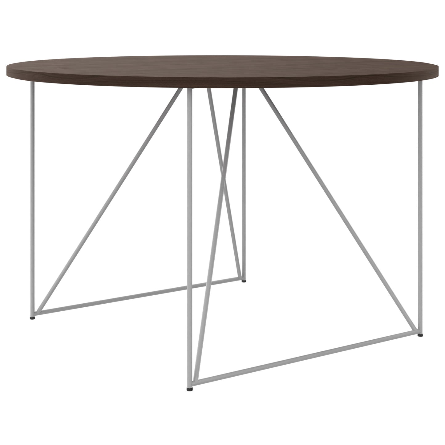 AIR Tabella delle riunioni | Round, Ø 1200 mm (4 persone), noce