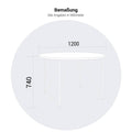 AIR Besprechungstisch | Rund, Ø 1200 mm (4 Personen), Perlgrau - 7 Thumbnail Image