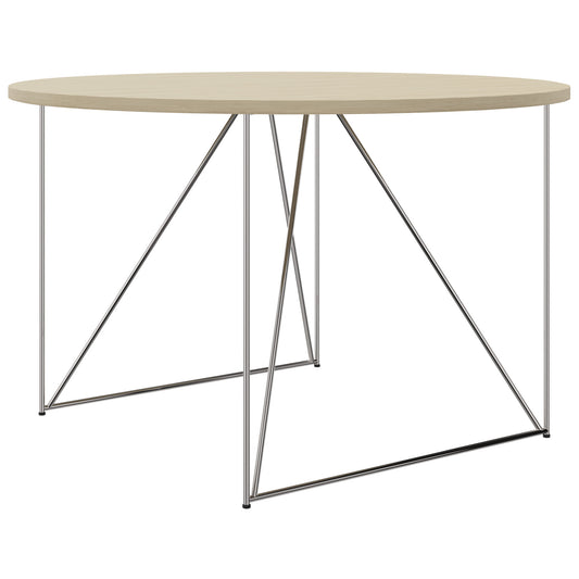 AIR meeting table | Round, Ø 1200 mm (4 people), sand ash
