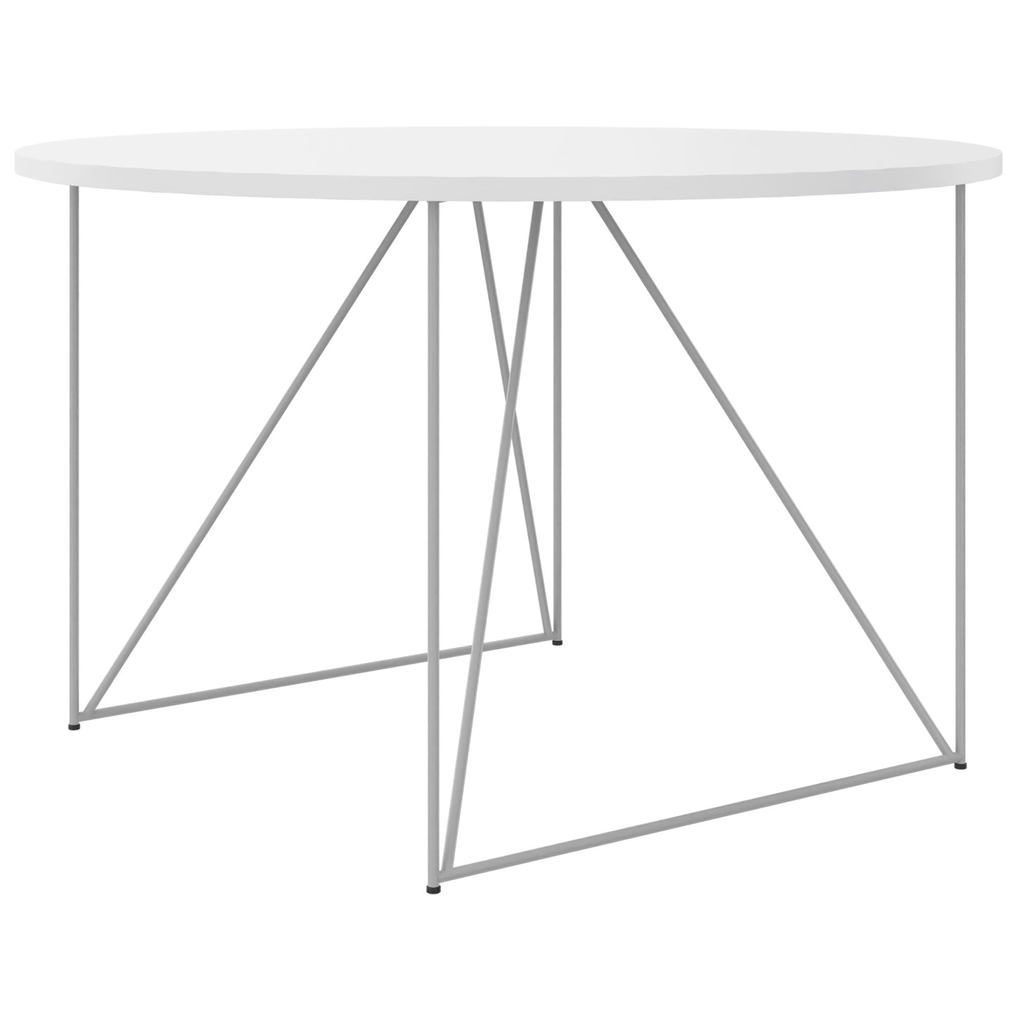 AIR Tableau de réunion | Rond, Ø 1200 mm (4 personnes), blanc