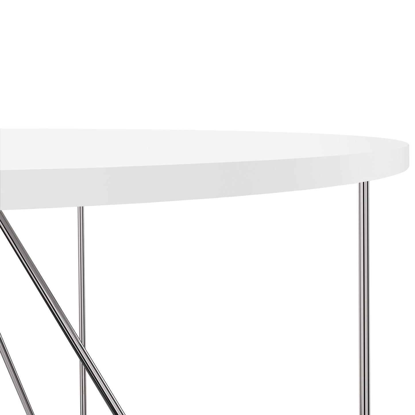 AIR Tableau de réunion | Rond, Ø 1200 mm (4 personnes), blanc