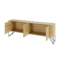 AIR EXECUTIVE Sideboard | 2200 x 780 mm, Echtholzfurnier - 4 Thumbnail Image