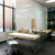 AIR Chefschreibtisch | 2200 x 800 mm, integrierte Schubladen, Nussbaum Furnier