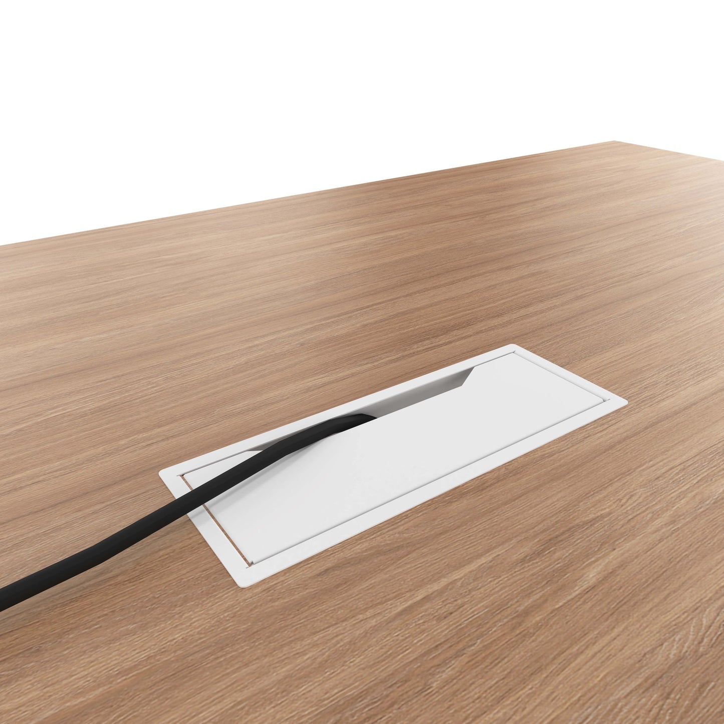 AIR Tabella della conferenza | Elettrificato, 2200 x 1300 mm, quercia ambra