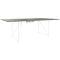 AIR Tavolo da conferenza | Elettrificato, 2200 x 1300 mm, grigio cubanite - 1 Thumbnail Image